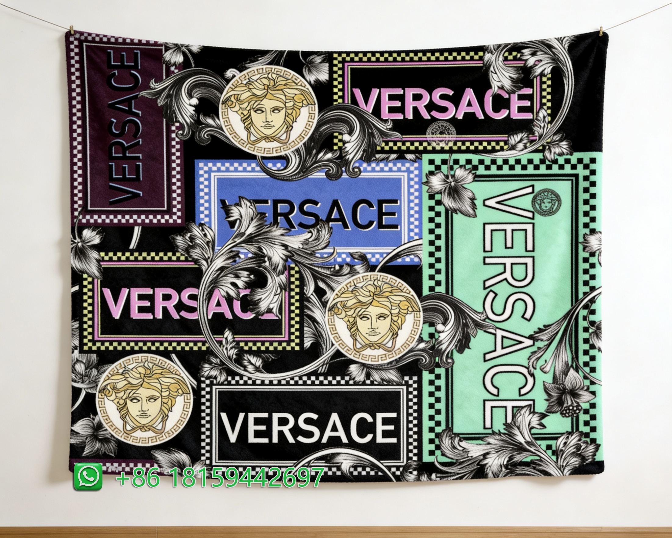 Versace Throw Blankets